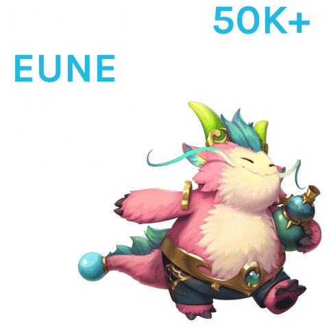 Premium EUNE smurf account - secure, affordable, and ready for competitive gaming